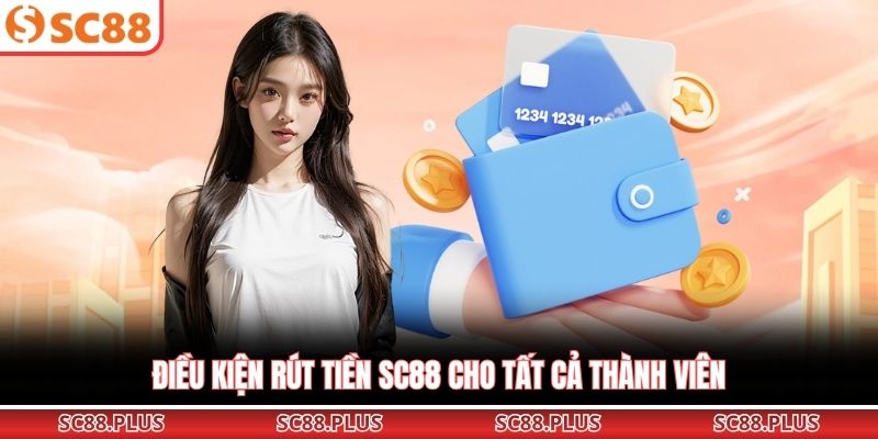 Điều kiện rút tiền SC88 cho tất cả thành viên
